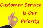 wE OFFER THE BEST CUSTOMER SERVICE POSSIBLE