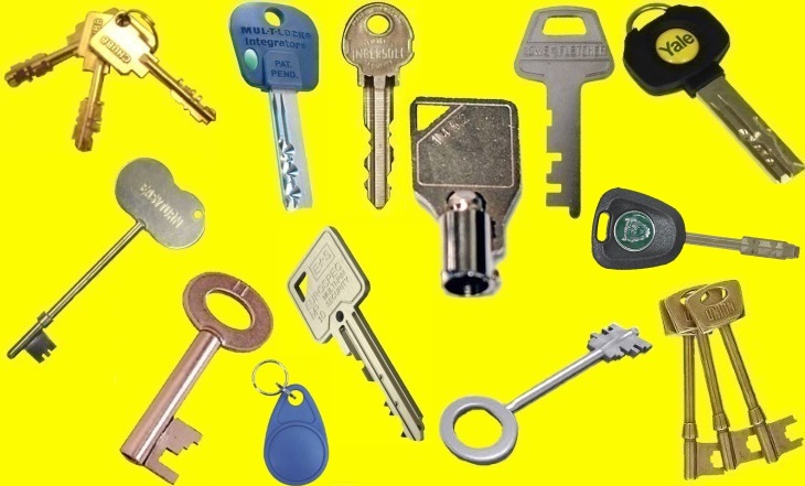 WE CUT ALL MAKES AND TYPES OF KEYS