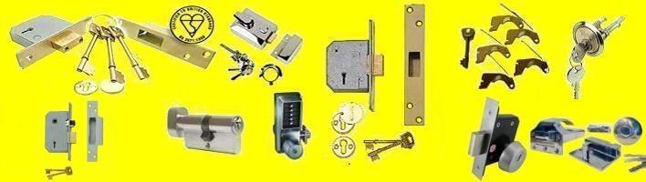 WE STOCK A RANGE OF LEADING MANUFACTURERS LOCKS